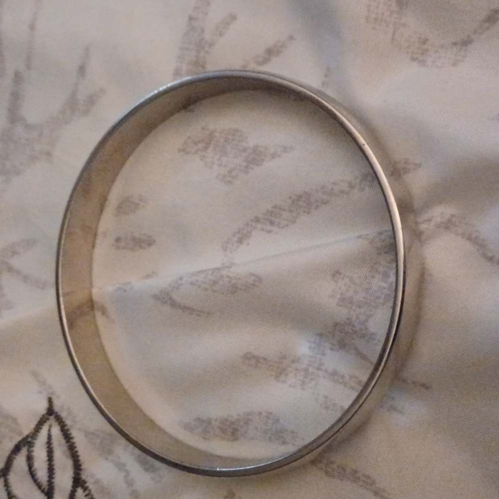Monet  Vintage  Silver Chunky  Bracelet XL